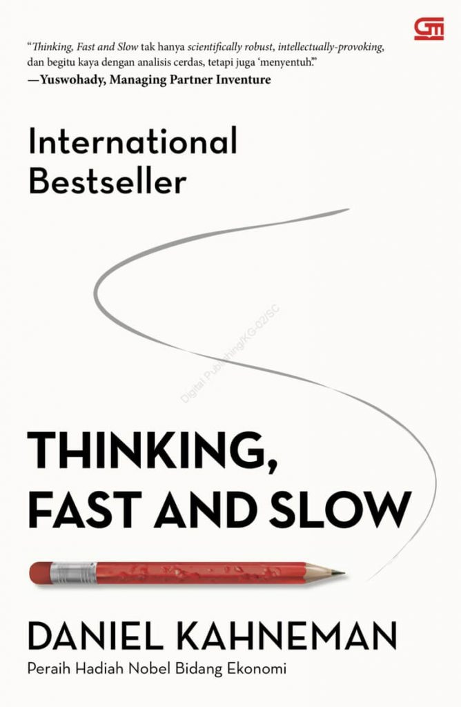 rekomendasi buku psikologi, buku psikologi terbaik, buku psikologi, buku thinking fast & slow